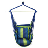 Hanging Stripe Hammock Swing Chair - Sorbus Home